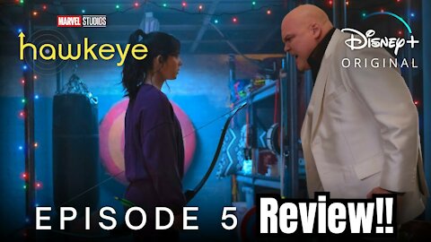 HAWKEYE Episode 5 SPOILERS & Review!!- KINGPIN REVEALED & Working with Kate Bishop's Mom Eleanor! 🤯