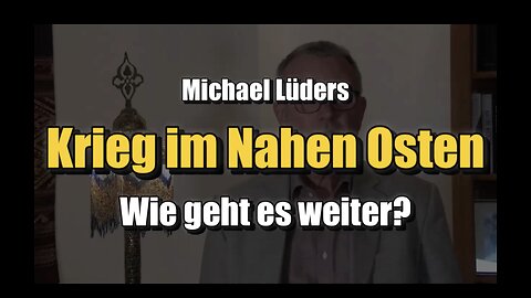 🟥 Michael Lüders: Krieg im Nahen Osten - Wie geht es weiter? (Michael Lüders ⎪ 18.10.2023)