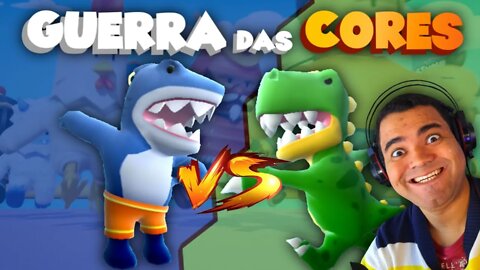 #STUMBLEGUYS GUERRA DAS CORES AZUL VS VERDE