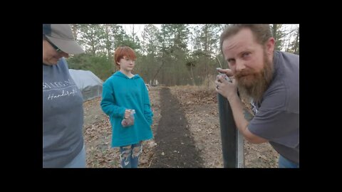 Rototiller gives me a FIT!!! | Planting ONIONS! | Spring Vlog ep3 2022