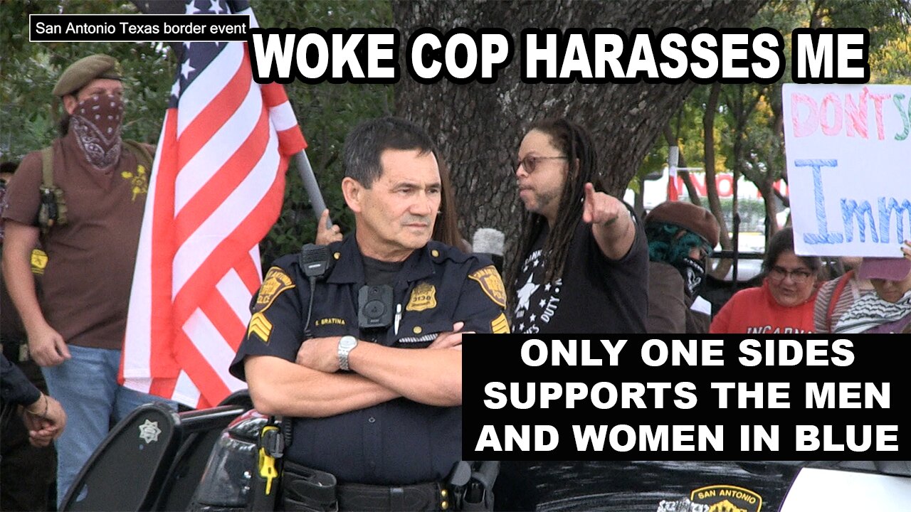 San Antonio Texas Woke Police Officer Admits To Harassing Me