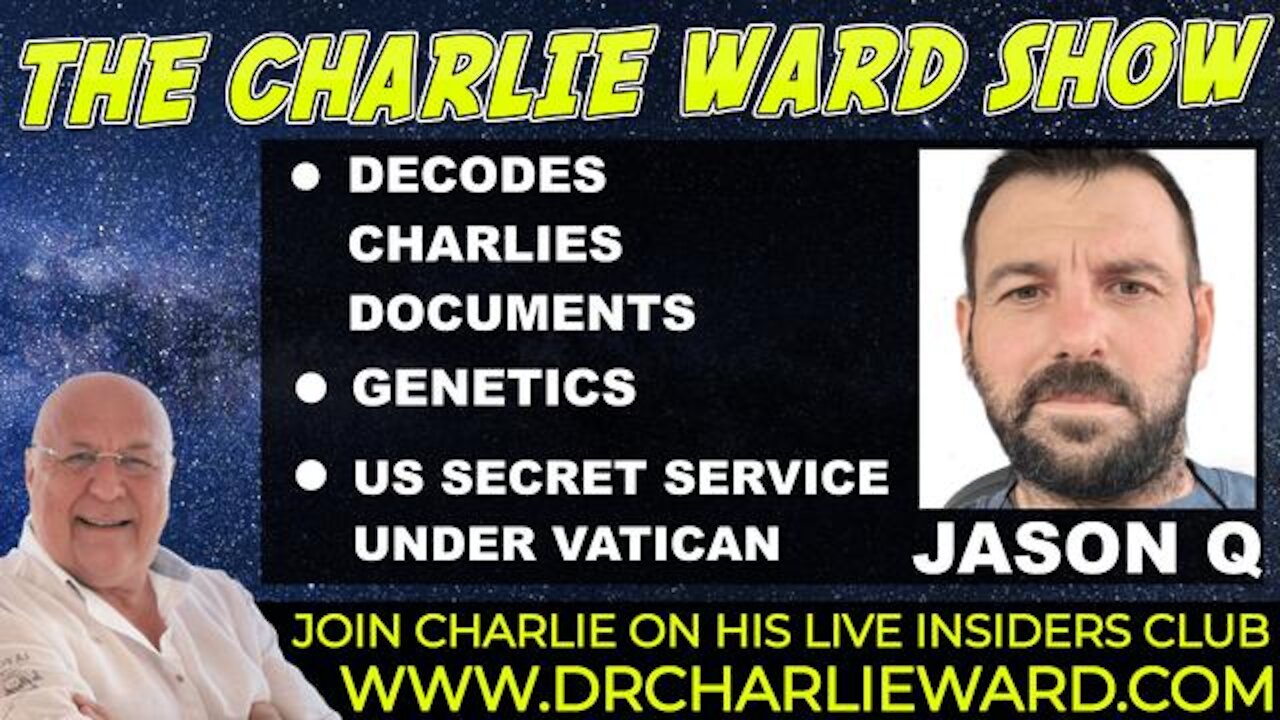 JASON Q DECODES CHARLIE WARD'S DOCUMENTS! BOOM! GENETICS,VATICAN LINKS & MORE!