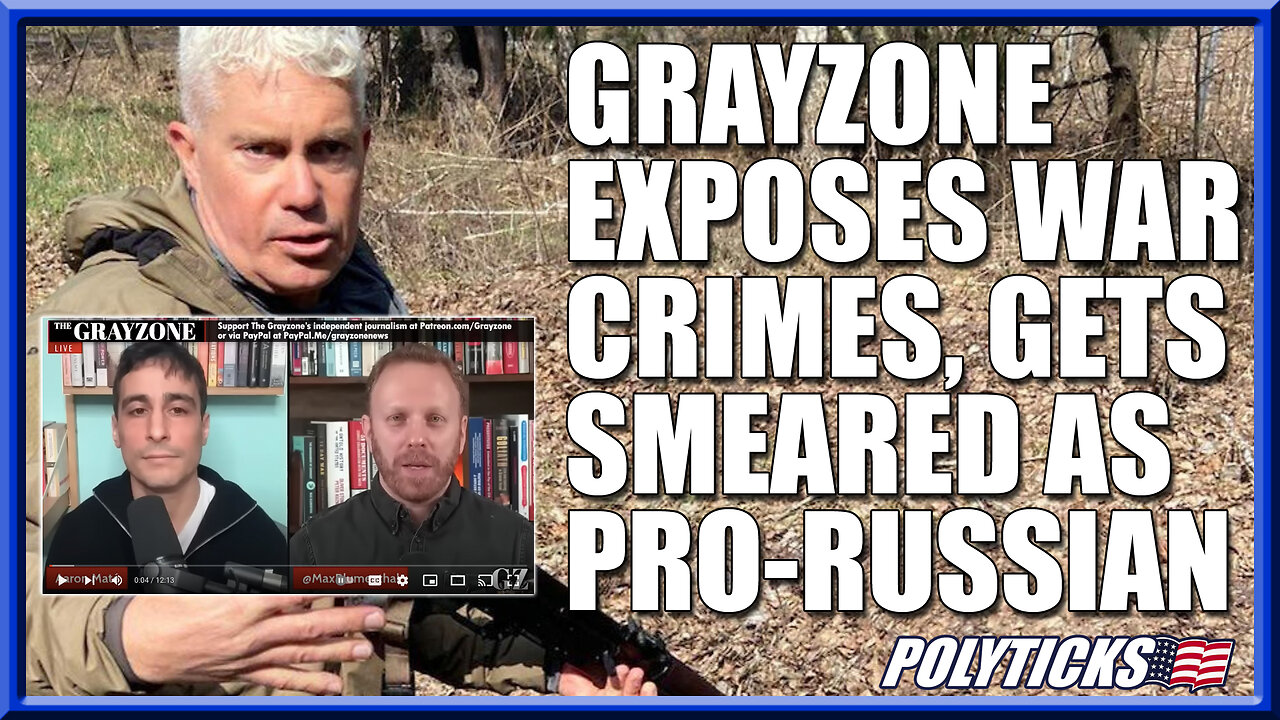 Max Blumenthal Exposes War Crimes in Ukraine - Smeared as Pro-Russian