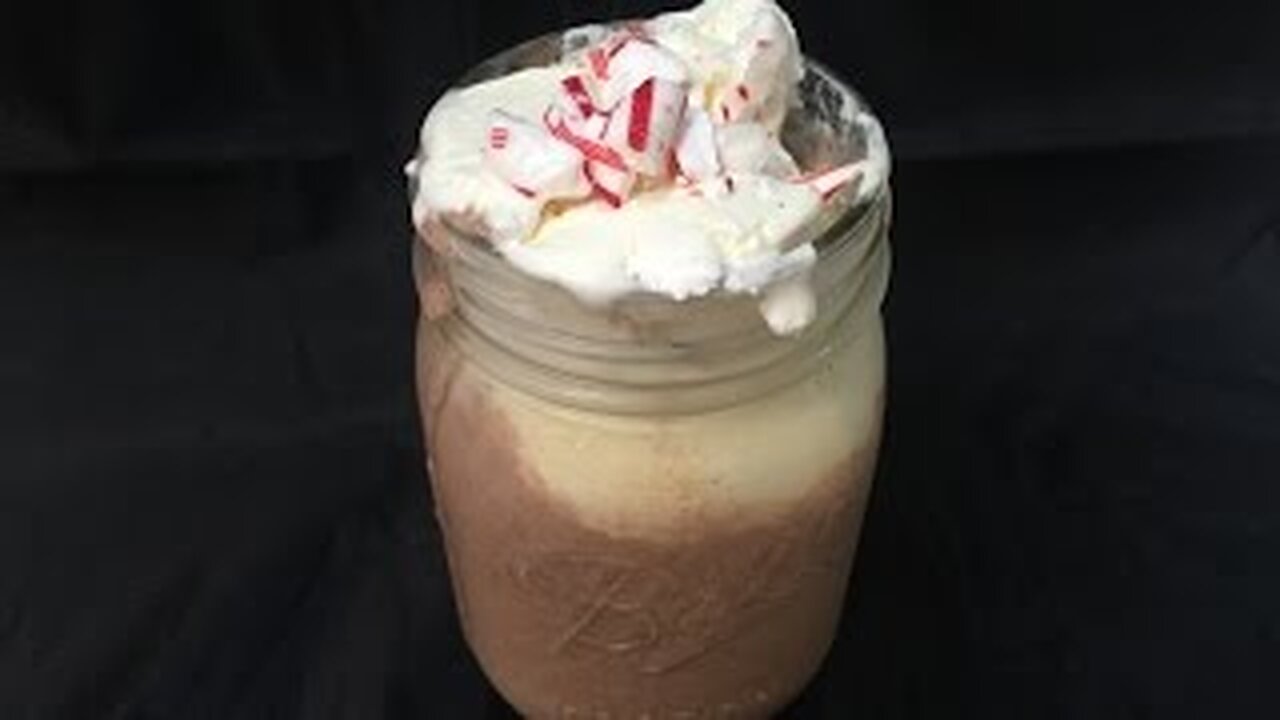 Candy Cane Crunch Milkshake by Vitamin