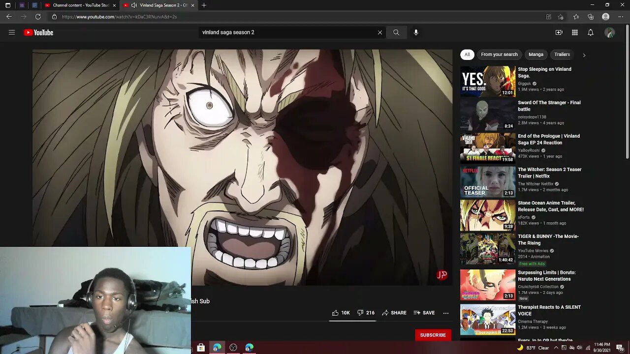 REACTION!!!Vinland Saga Season 2 -Trailer