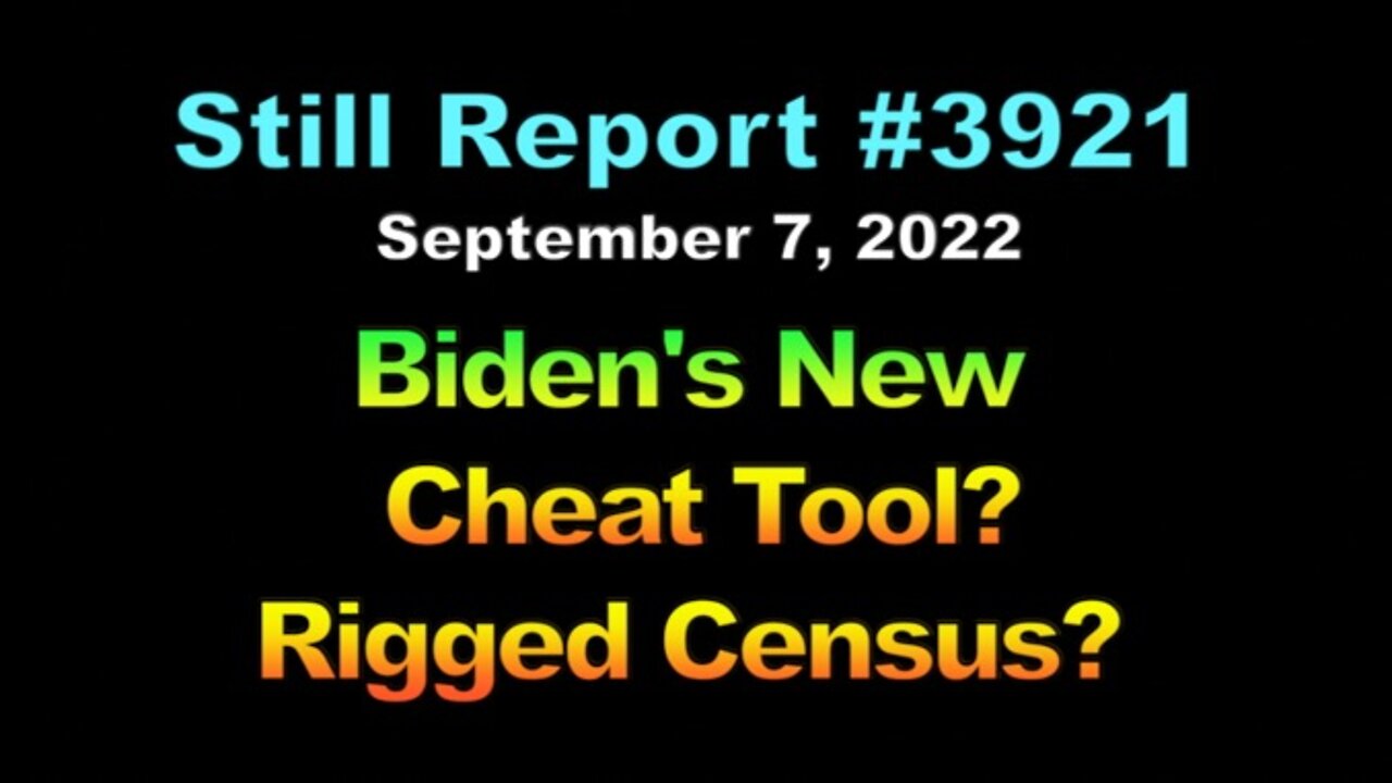 Biden’s New Cheat Tool – Rigged Census? 3921