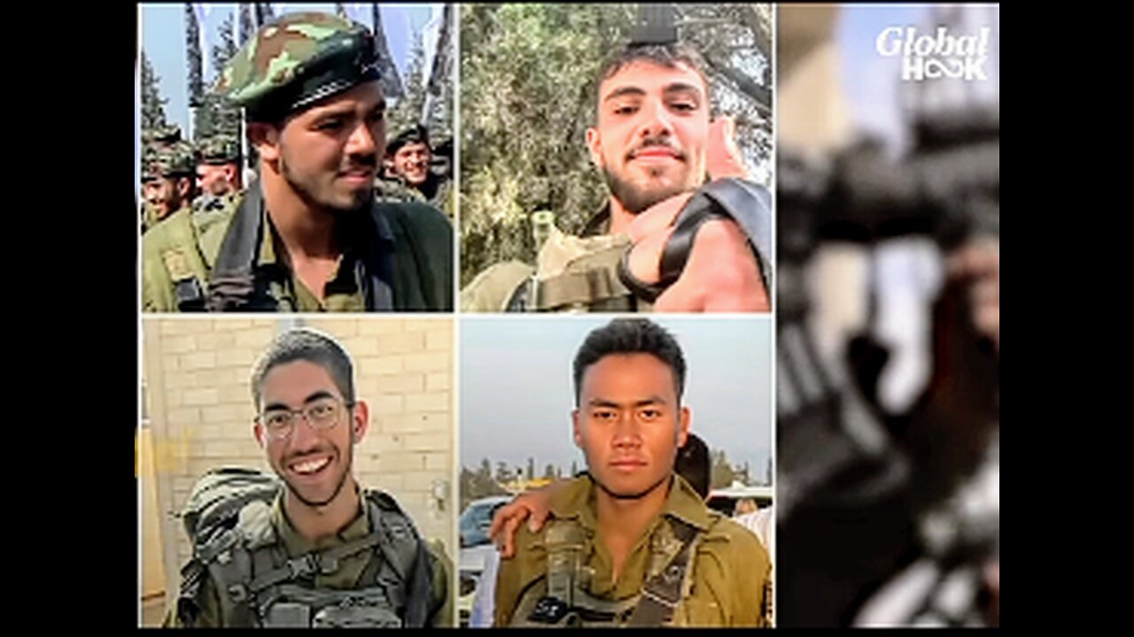 Footage of 4 IDF Soldiers killed n many more injured in Gaza as fighting continues w no peace talks