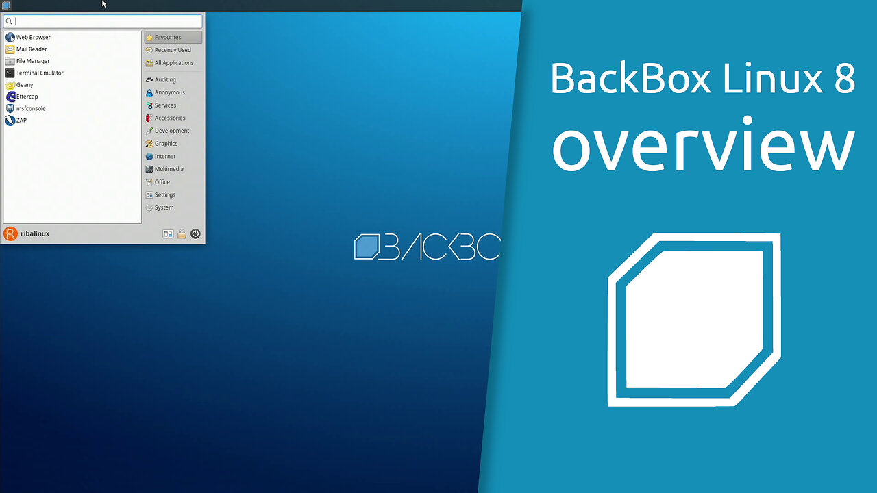 BackBox Linux 8 overview | A penetration testing and security assessment Linux distribution.