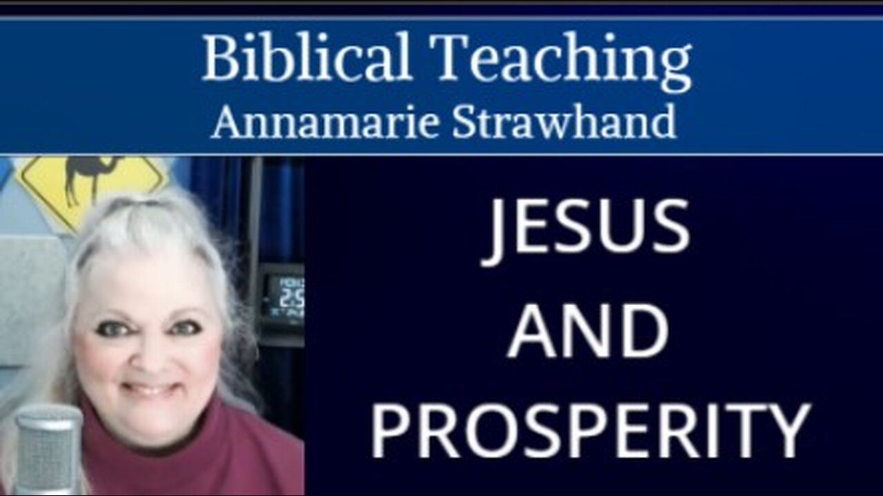 Biblical Teaching: Jesus and Prosperity