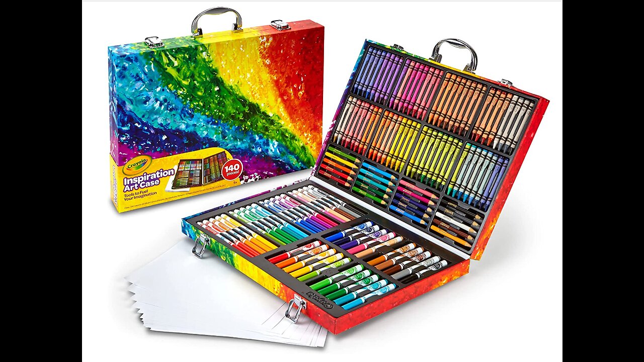 Crayola Inspiration Art Case Coloring Set