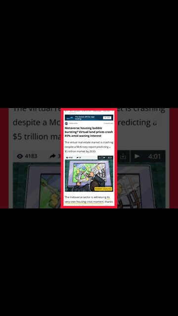 Metaverse Sector Crash: Virtual Land Prices Crash 85% Amid Waning Interest #cryptomash @BitBoyCrypto