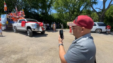 Laos New Year 2022 parade in Murfreesboro Tennessee Memorial Day weekend