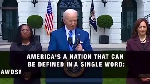 Joe Biden Defines America