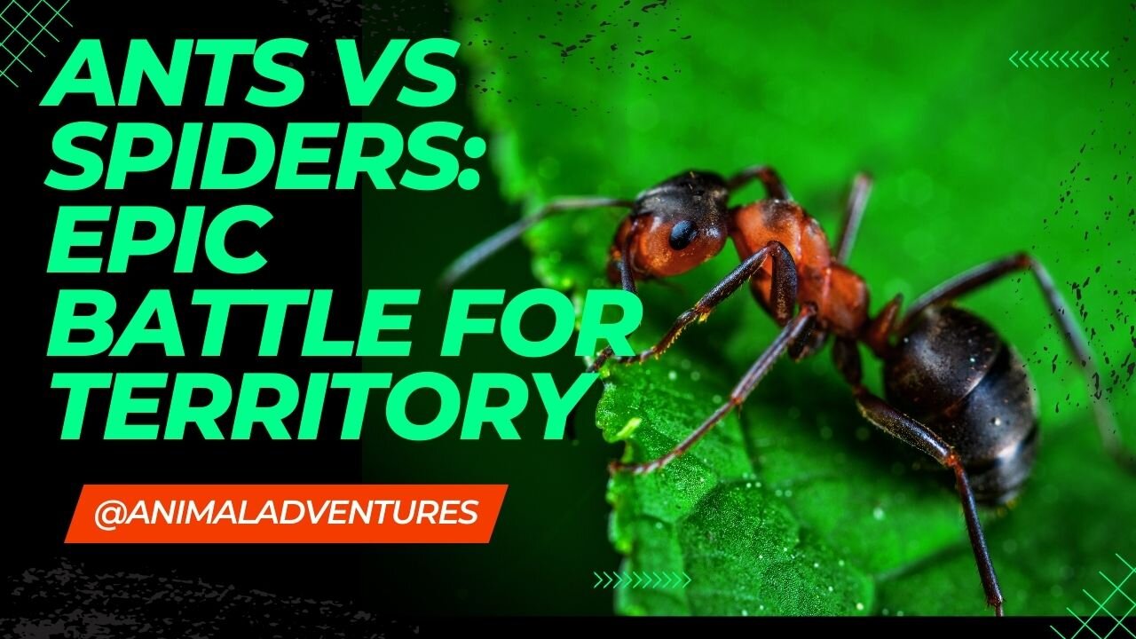 Ants vs. Spiders: Epic Battle for Territory | Nature's Ultimate Showdown!