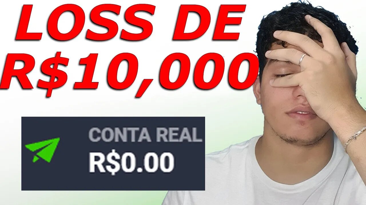 ELE PERDEU R$10.000 NUMA TACADA SÓ!!! 😱 React as piores LOSS na Iq Option (Não repita esses erros)