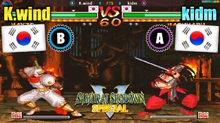 Samurai Shodown V Special (K.wind Vs. kidm) [South Korea Vs. South Korea]