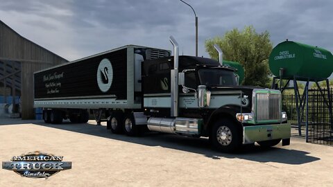 ATS Gameplay | International 9900i | Riverton WY to Cody WY | Nuts 30,885lb