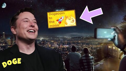 GIANT Dogecoin Billboard SPACE LAUNCH!!!!!!!!!