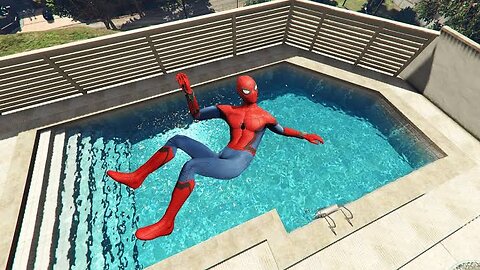 GTA 5 Epic Ragdolls_Spiderman Compilation