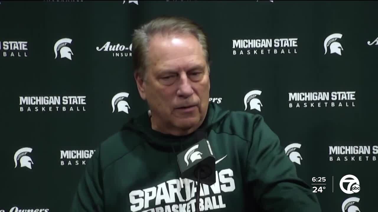 Tom Izzo knows MSU's schedule is tough, needs a run to 'stay in the hunt'