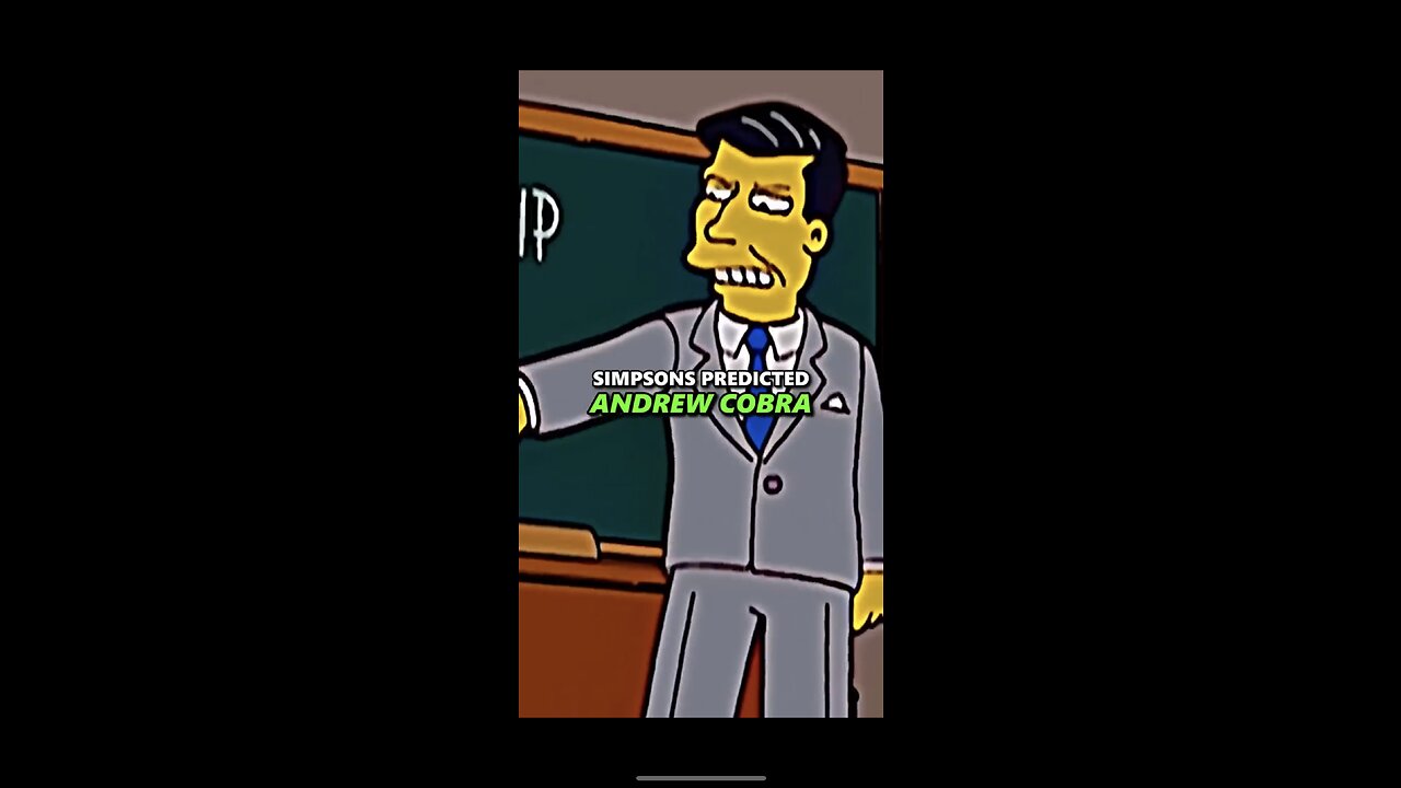 Simpsons predicted andrew tate