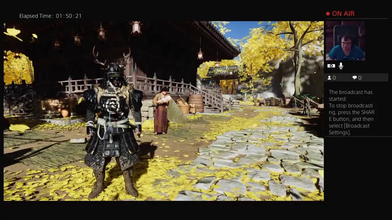 Ghost of Tsushima livestream 11