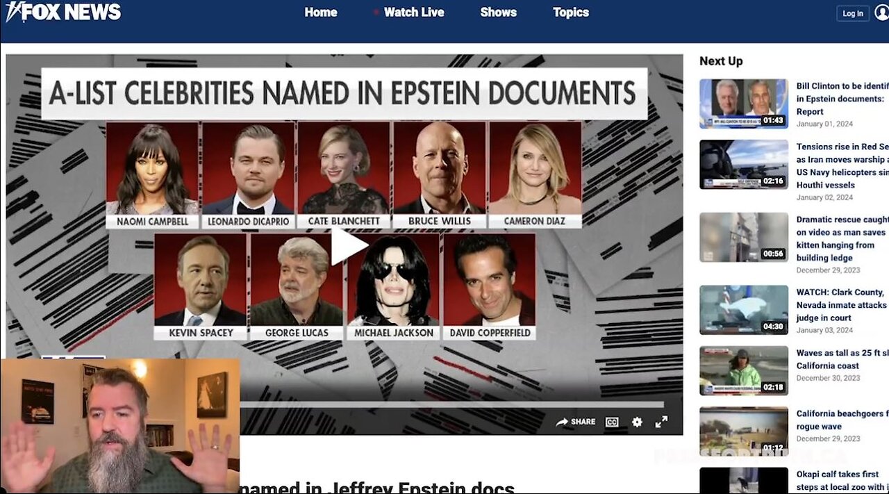 Epstein Documents Released Continue To Distract From The FBI’s Confiscated Tapes - Press For Truth