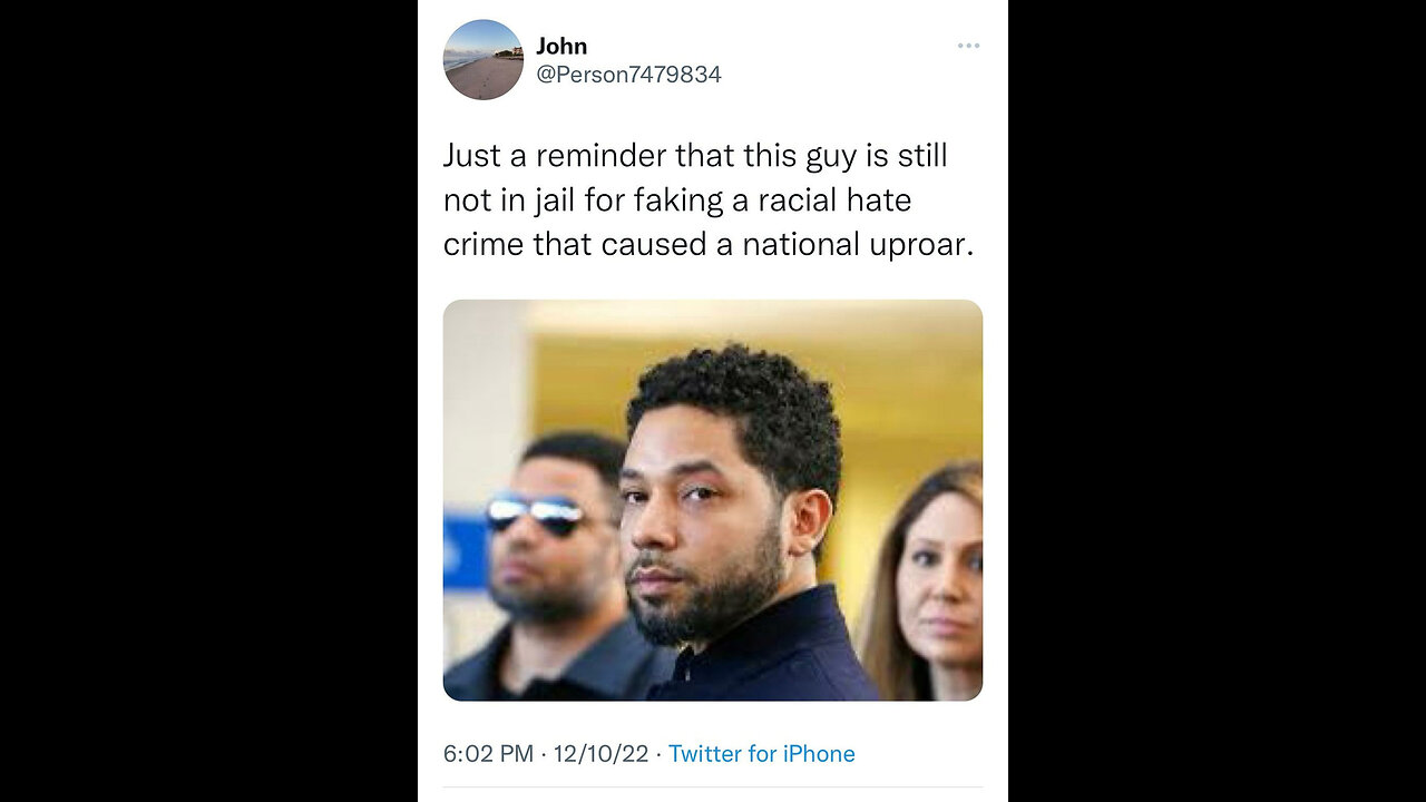 jussie smollett heaed back to jail conviction upheld by appeals court in hate crime hoax 12-3-23 Lib