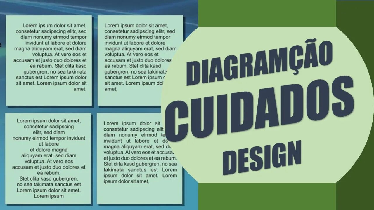 Atenção na Diagramação