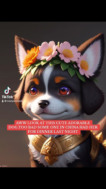 AWW LOOK AT THIS DOG #dogecoin #dogfans #doglove #funnydogvideo #californiadogs #chinafood #china