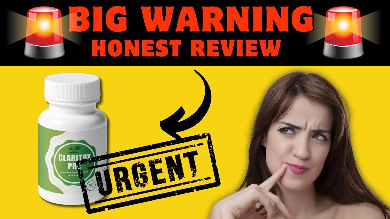 CLARITOX PRO ❌{{ HONEST REVIEW}} ❌ CLARITOX PRO REVIEW! Claritox Pro Reviews!