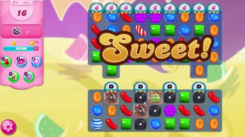 Candy Crush Saga Level 493