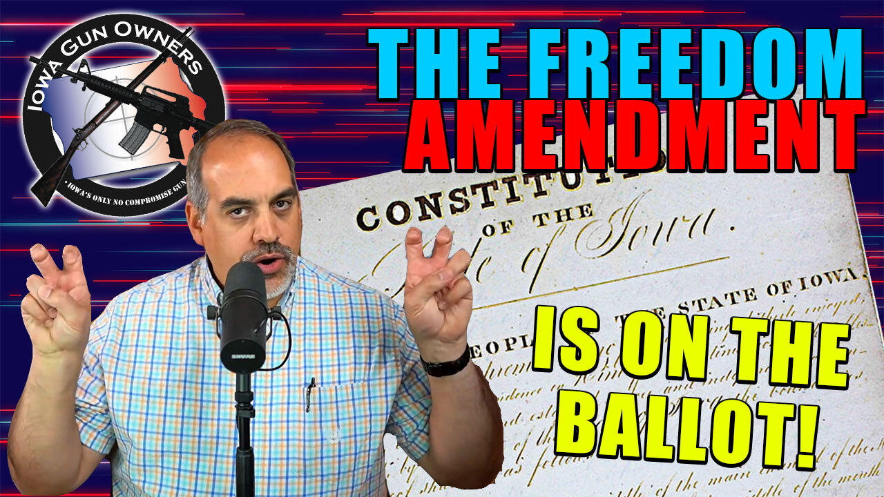 Details Revealed: The Iowa Freedom Amendment!