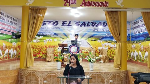 Hna Nancy Gonzales alabando a Dios - 14 Oct 2021