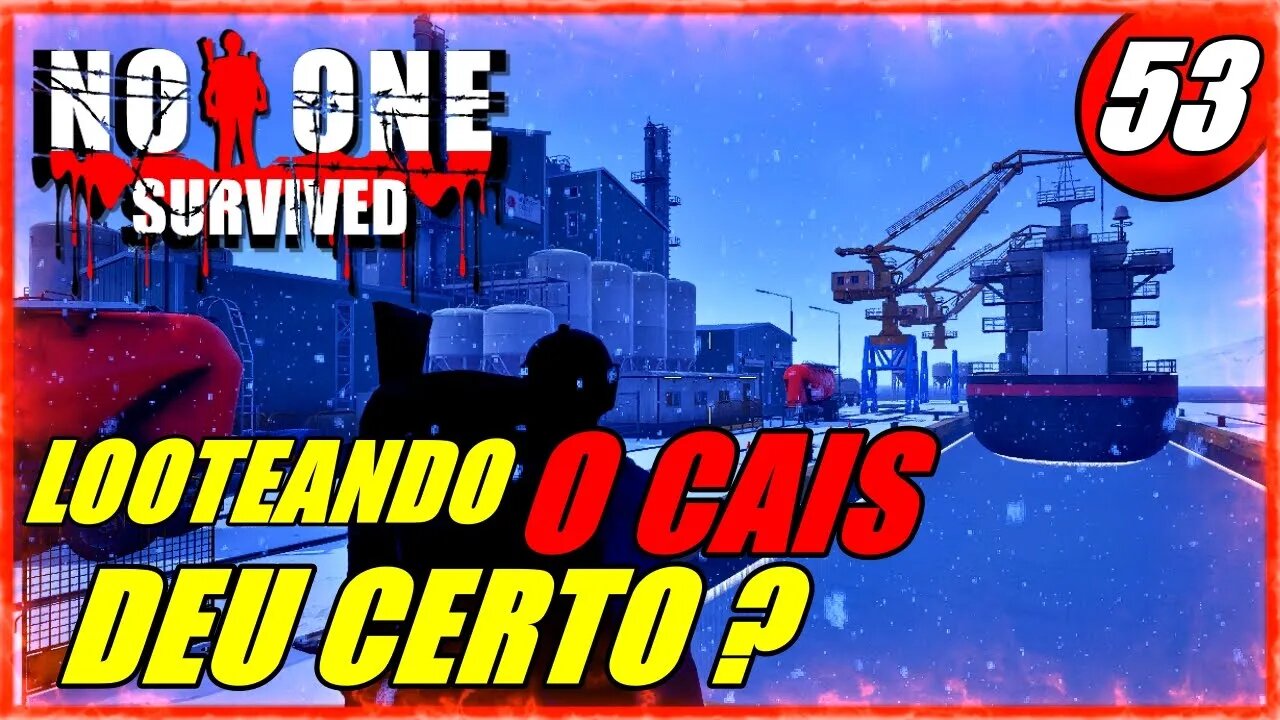 No One Survived - Looteando Peças Simples No Cais do Porto | Procurando cabeça de Veado