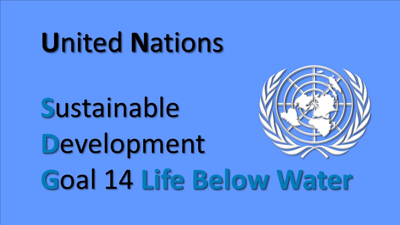 UN Sustainable Development Goals #14 on Life Below Water