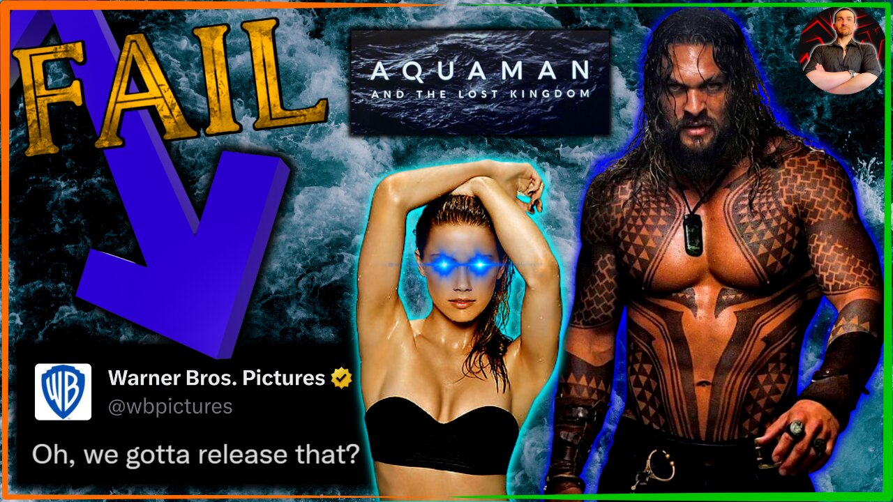 Aquaman 2 is SO BAD That Warner Bros is GIVING UP! Jason Momoa CAN'T FIX the Amber Heard CURSE!