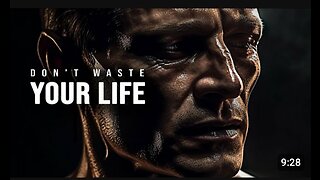 Don't waste your life. Motivational speech ft. Andrew tate
