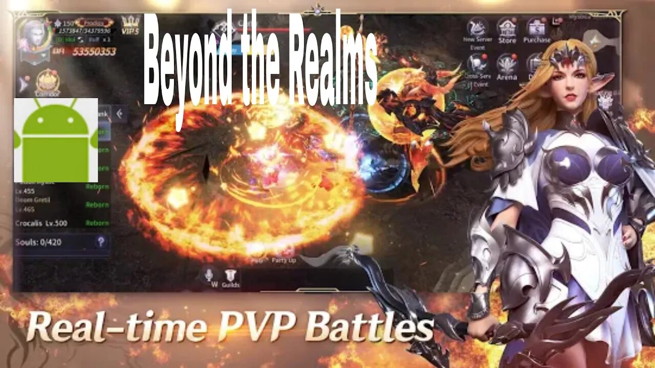Beyond the Realms - mobile MMORPG - for Android