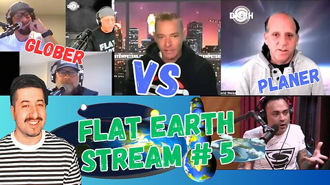 Flat Earth Stream 5 - Flat Earth Dave Vs Two Idiots Eddie Bravo