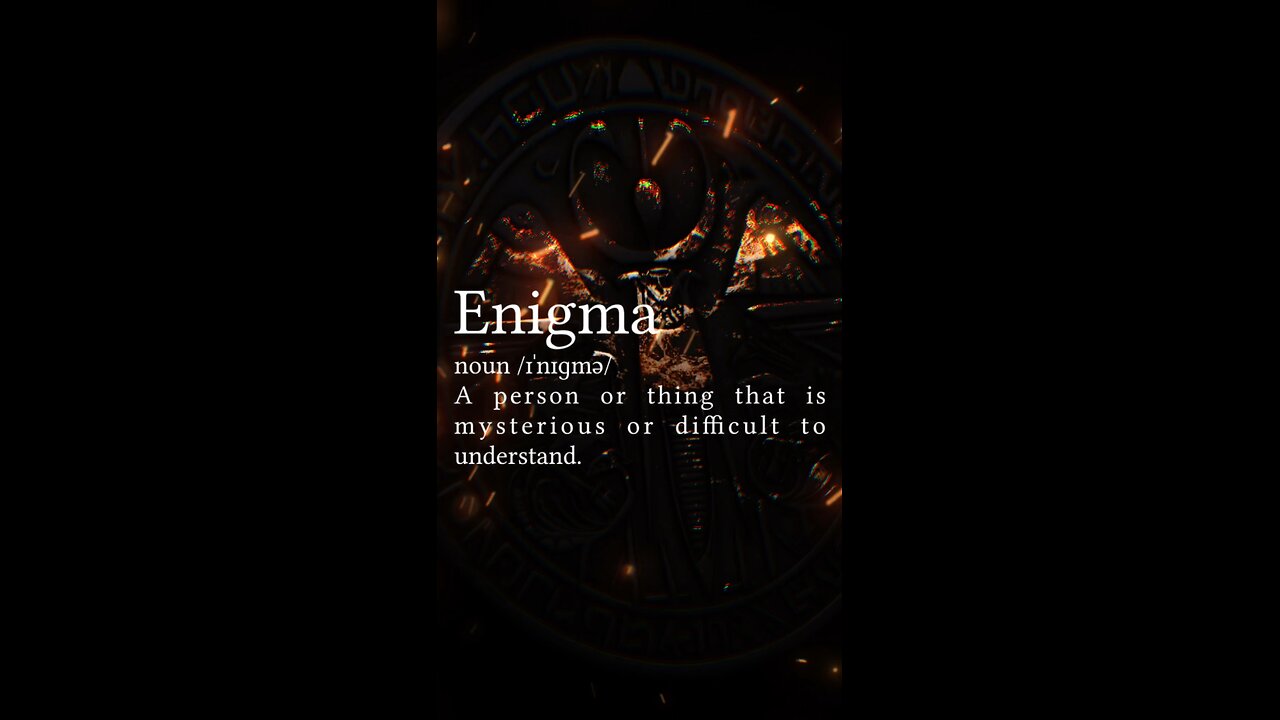 “ENIGMA” - OUT NOW