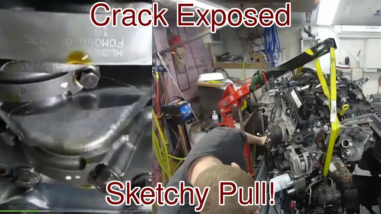 F150 EcoBoost Broken Crank Pt2 The Pull!