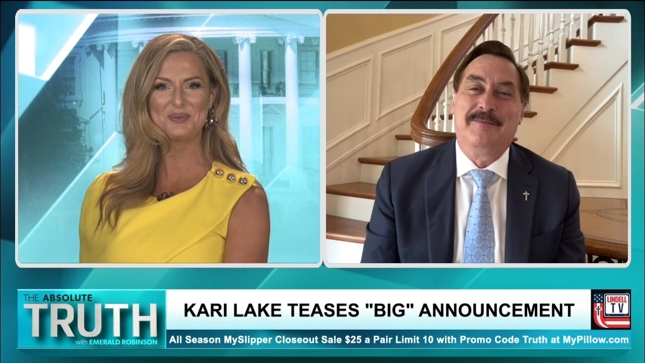 MIKE LINDELL REACTS TO THE LATEST REGARDING KARI LAKE'S ELECTION CHALLENGE