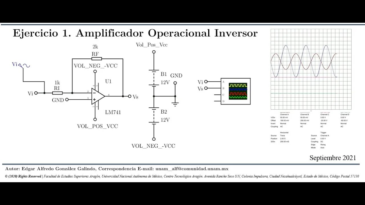 Clase 13: Introducción Amplificador Operacional Inversor