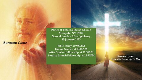 Sermon for the Second Sunday After Epiphany: Come
