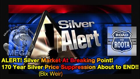 ALERT! Silver Market At Breaking Point! 170 Year Silver Price Suppression About to END!! (Bix Weir)