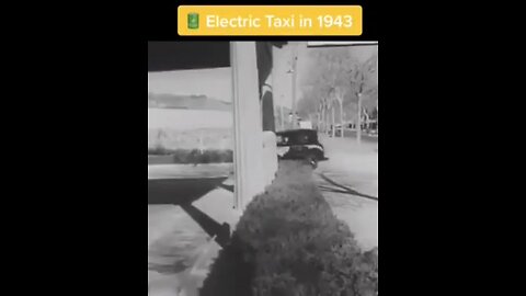 Electric taxi 1943