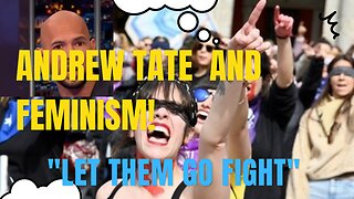 Andrew Tate DESTROYS Feminism «They should Go Fight In Afghanistan»