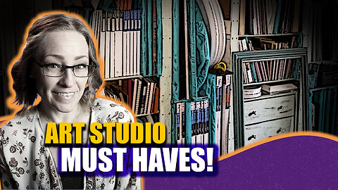 5 Small Art Studio Must Haves!