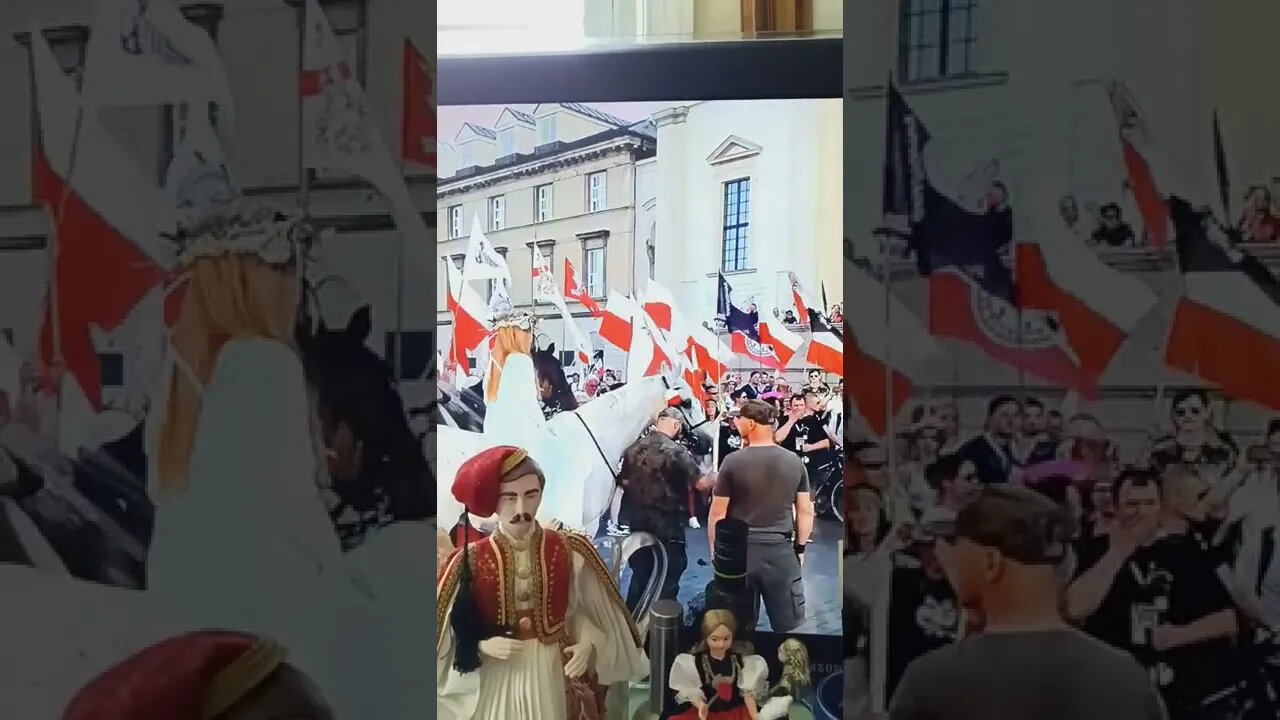 Warszawa 25 Czerwiec 2022 " Dmowski na Zamek! Rosniemy Wielka sile my Polacy patrioci i narodowcy.